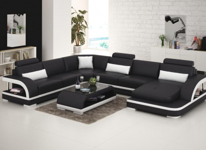 Design Couch Luxury Couches Leather Sofa Seat Corner Suite Upholstery Corner Couch new